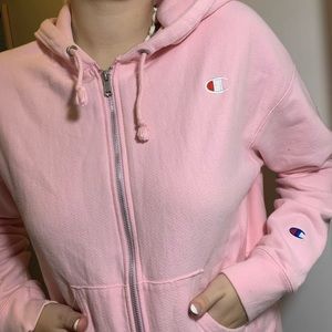 PINK CHAMPION ZIP UP